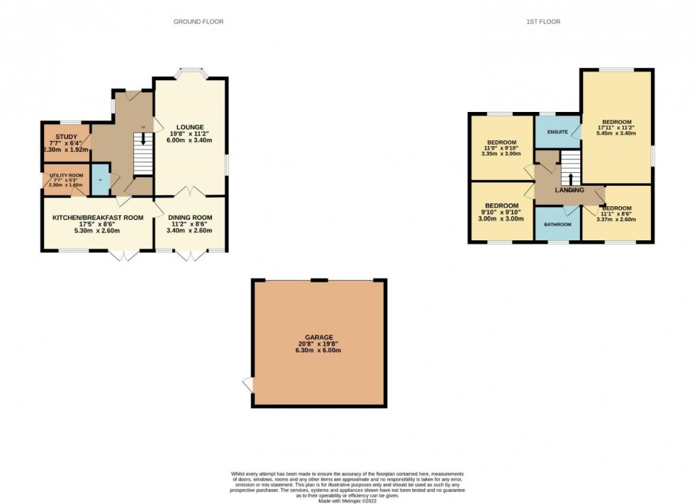 Floorplan for Muddiman Close, Long Buckby, Northampton