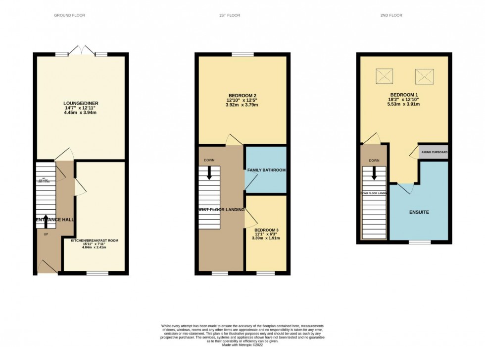 Floorplan for Long Breech, Mawsley Village, Kettering