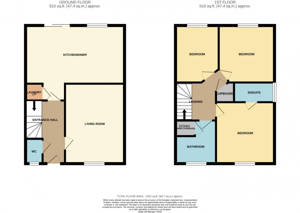 Floorplan for Moorbridge Road, Moulton