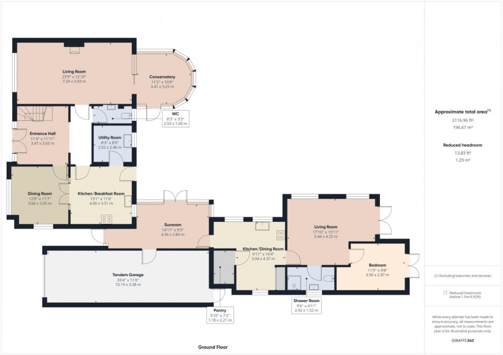 Floorplan for Ashley Lane, Moulton, Northampton