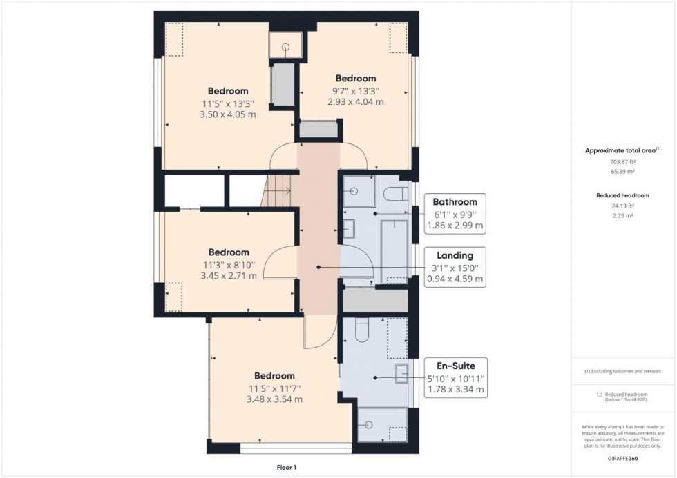 Floorplan for Ashley Lane, Moulton, Northampton