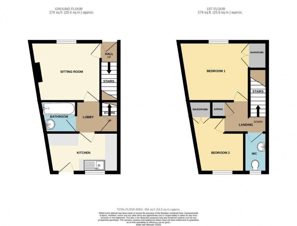 Floorplan for Victoria Gardens, Northampton