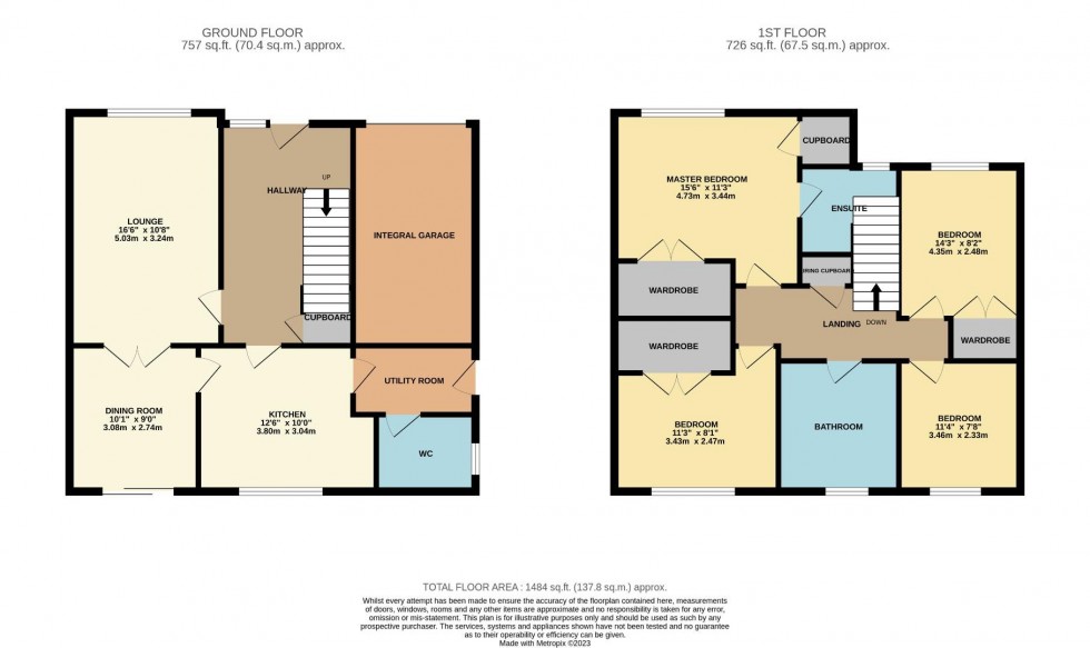 Floorplan for St. Crispin Road, Earls Barton, Northampton