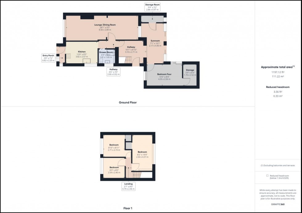 Floorplan for Arnsby Crescent, Moulton, Northampton