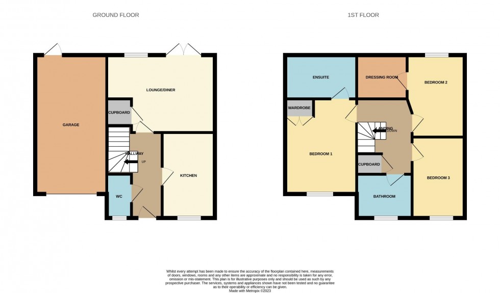 Floorplan for Neville Road, Rugby