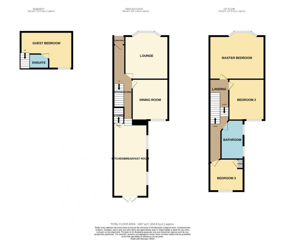 Floorplan for Clifton Road, Rugby