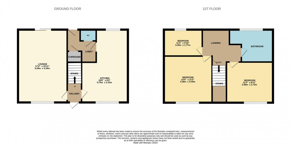 Floorplan for Stoneyhurst, Briar Hill, Northampton