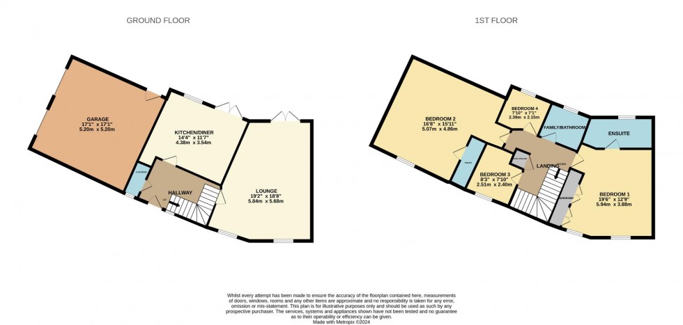 Floorplan for Badgers Lane, Mawsley Village, Kettering