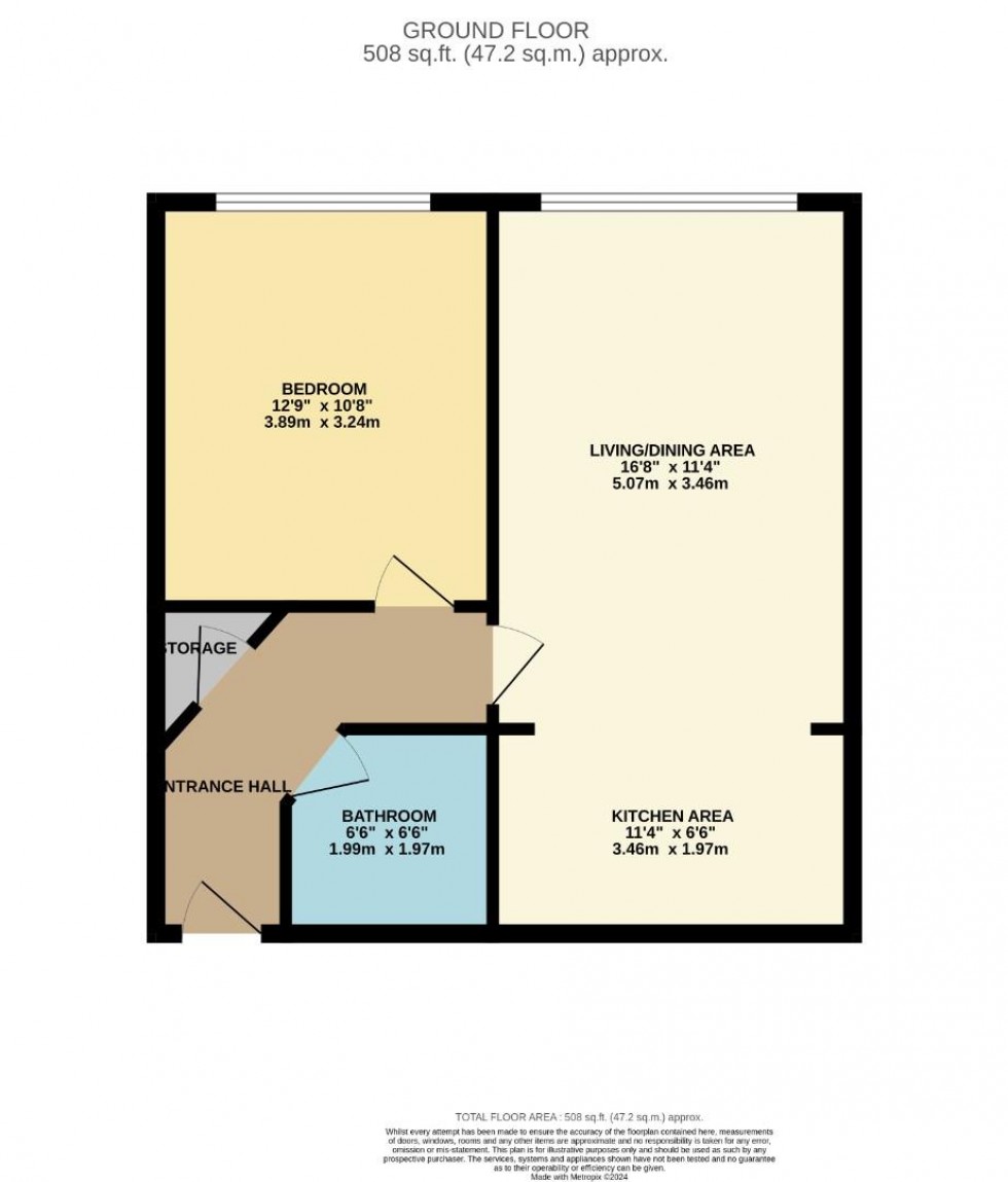 Floorplan for Duke Street, The Mounts, Northampton