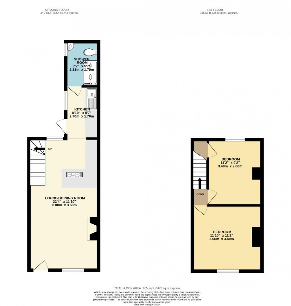 Floorplan for Vicarage Hill, Clifton Upon Dunsmore, Rugby