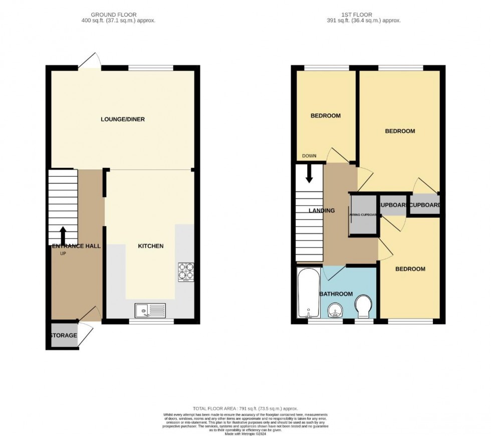 Floorplan for Whernside, Rugby