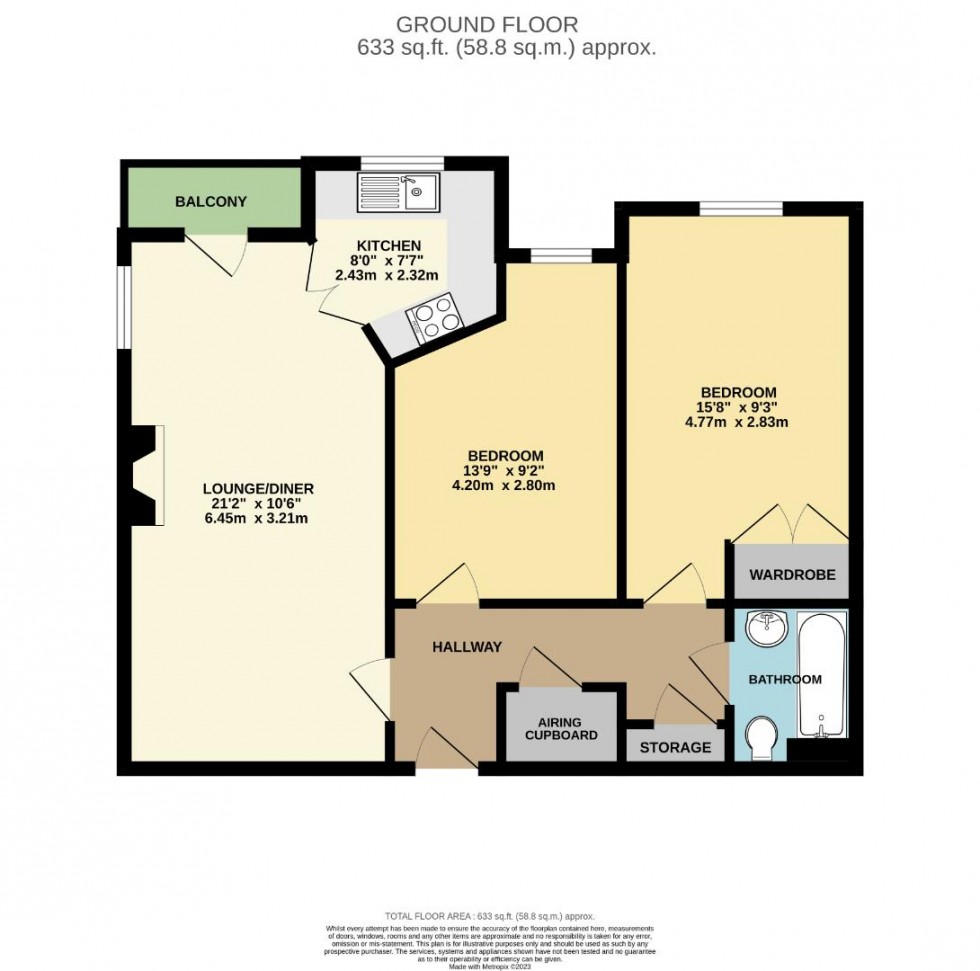 Floorplan for Albion Place, Northampton