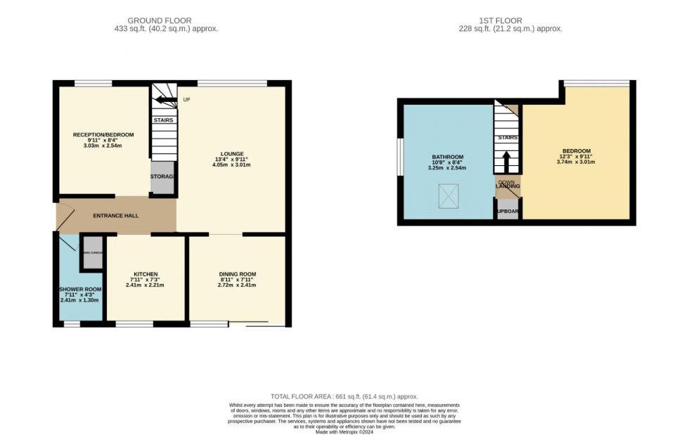 Floorplan for Horne Close, Rugby