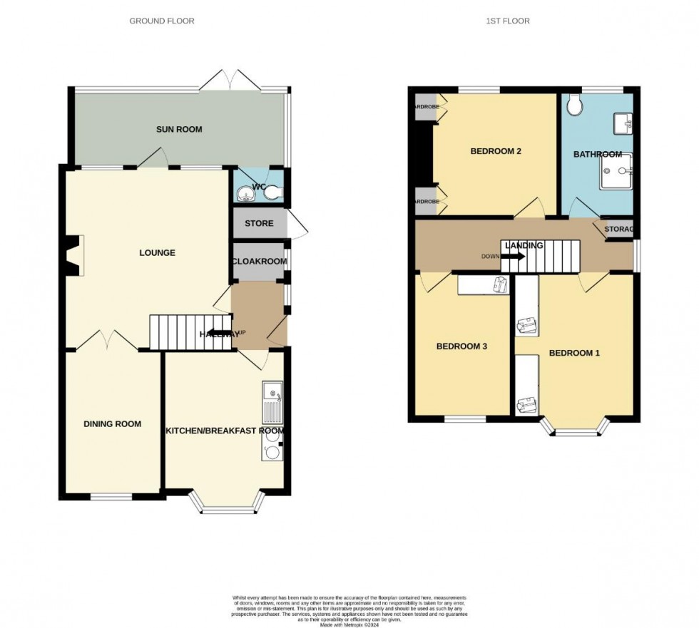 Floorplan for Slade Road, Rugby