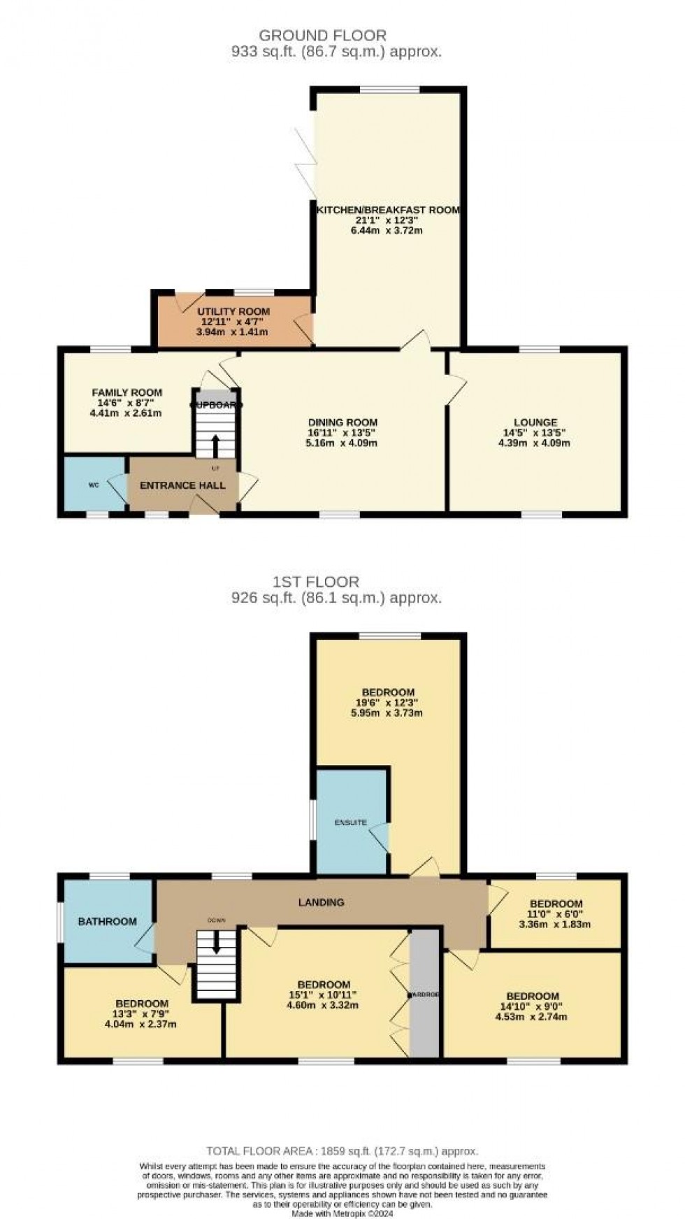 Floorplan for Church End, Roade, Northampton