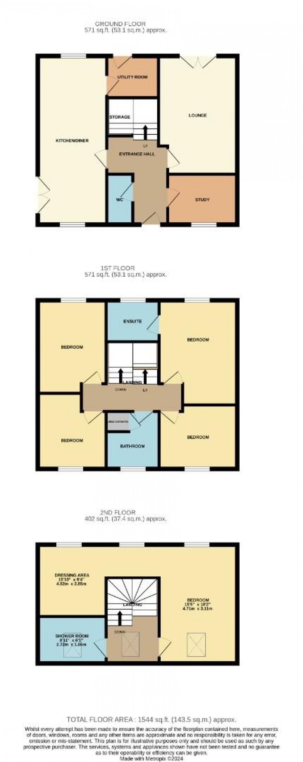 Floorplan for Glebe Road, Roade, NORTHAMPTON