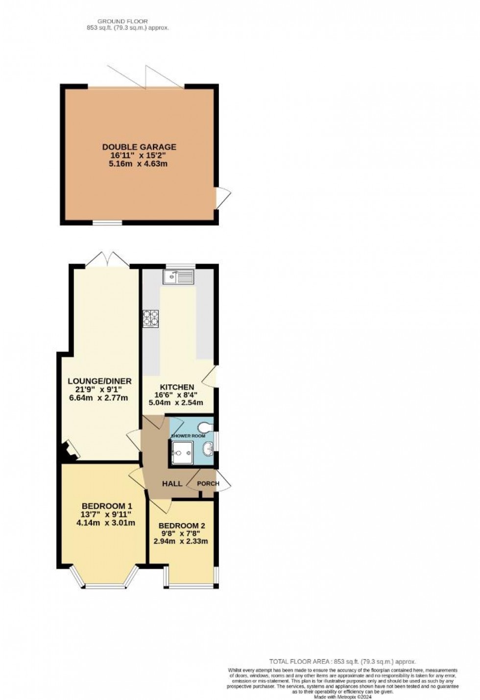 Floorplan for Reedway, Spinney Hill, Northampton