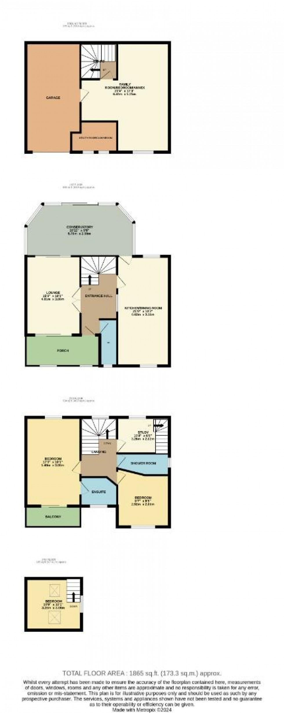 Floorplan for Watering Lane, Collingtree, Northampton