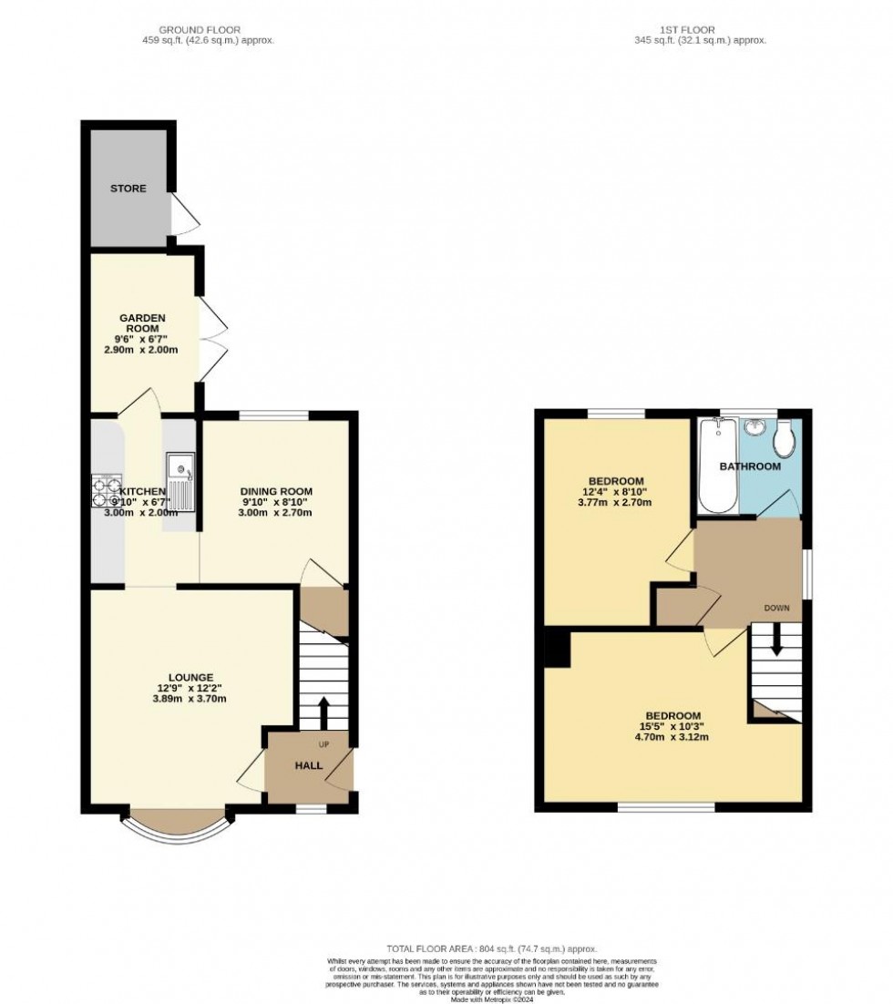 Floorplan for Featherbed Lane, Hillmorton, Rugby