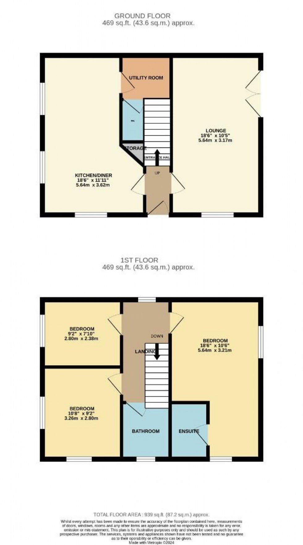 Floorplan for Pianoforte Road, Roade