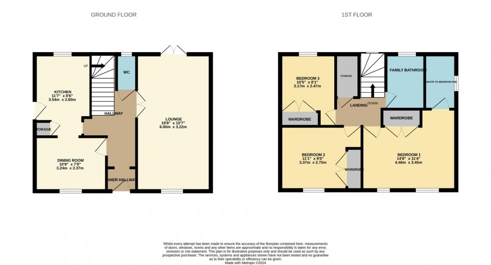 Floorplan for Link Lane, Mawsley Village, Kettering