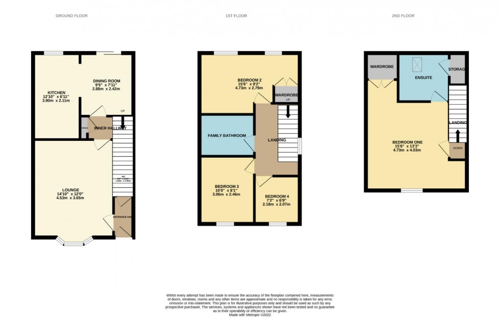 Floorplan for Warren End, Mawsley Village