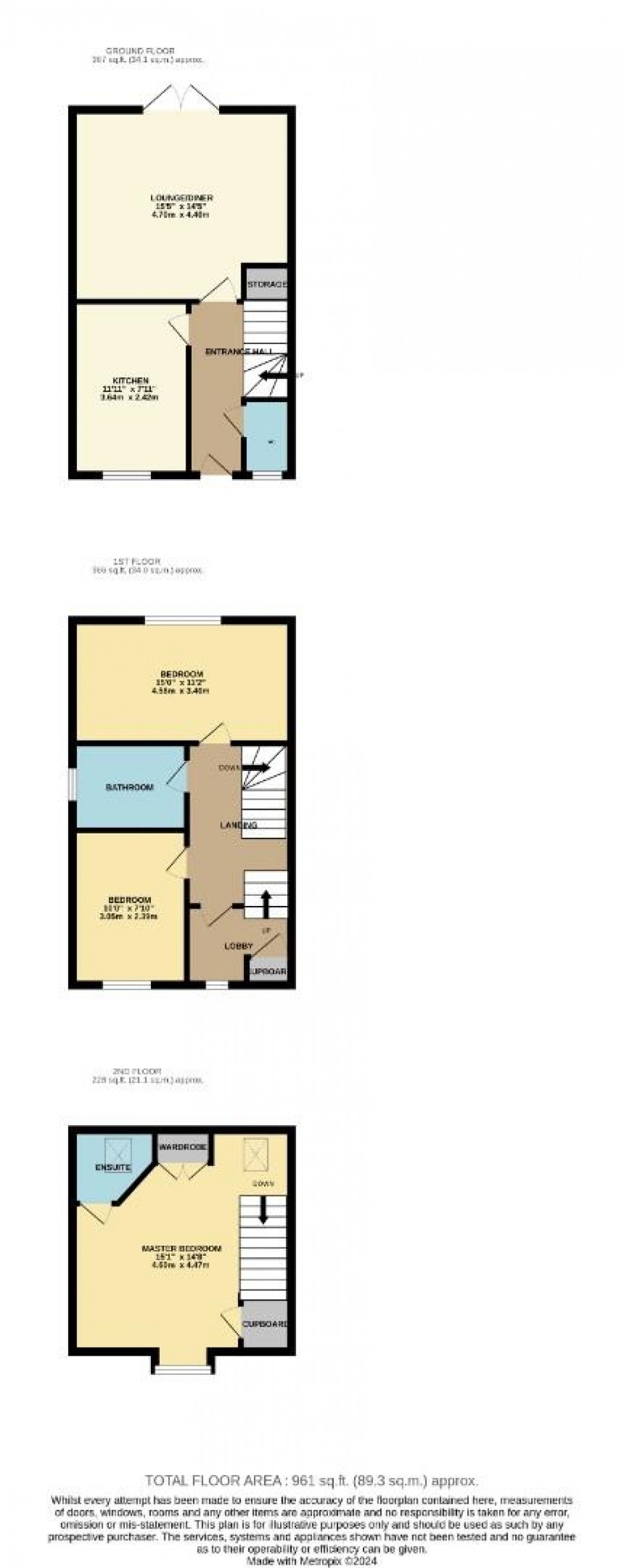 Floorplan for Brad Street, Northampton