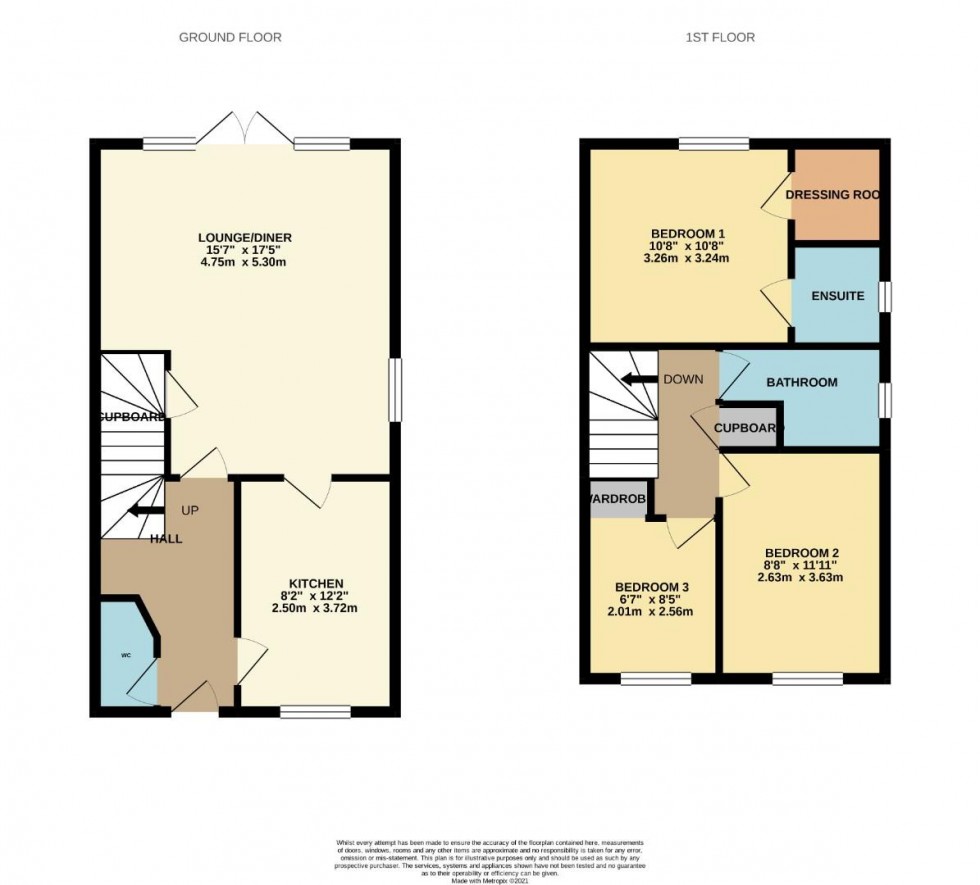 Floorplan for Maxwell Crescent, Duston, Northampton