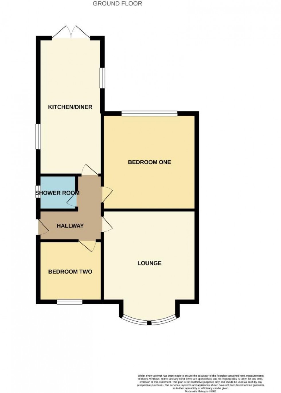 Floorplan for Julian Way, Kingsthorpe, Northampton