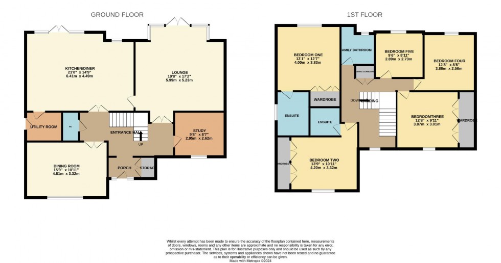 Floorplan for Cherry Hill, Old, Northampton