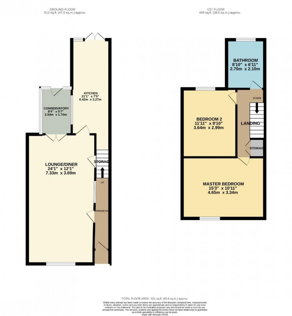 Floorplan for Station Road, Earls Barton, Northampton