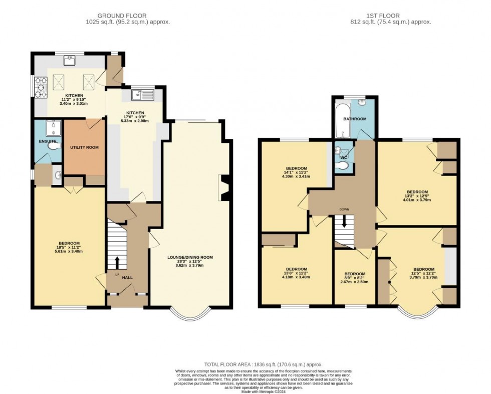 Floorplan for Overslade Lane, Rugby