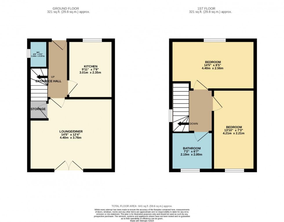 Floorplan for Pianoforte Road, Roade, Northampton