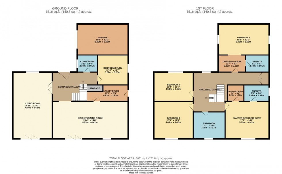 Floorplan for New Street, Earls Barton, Northampton