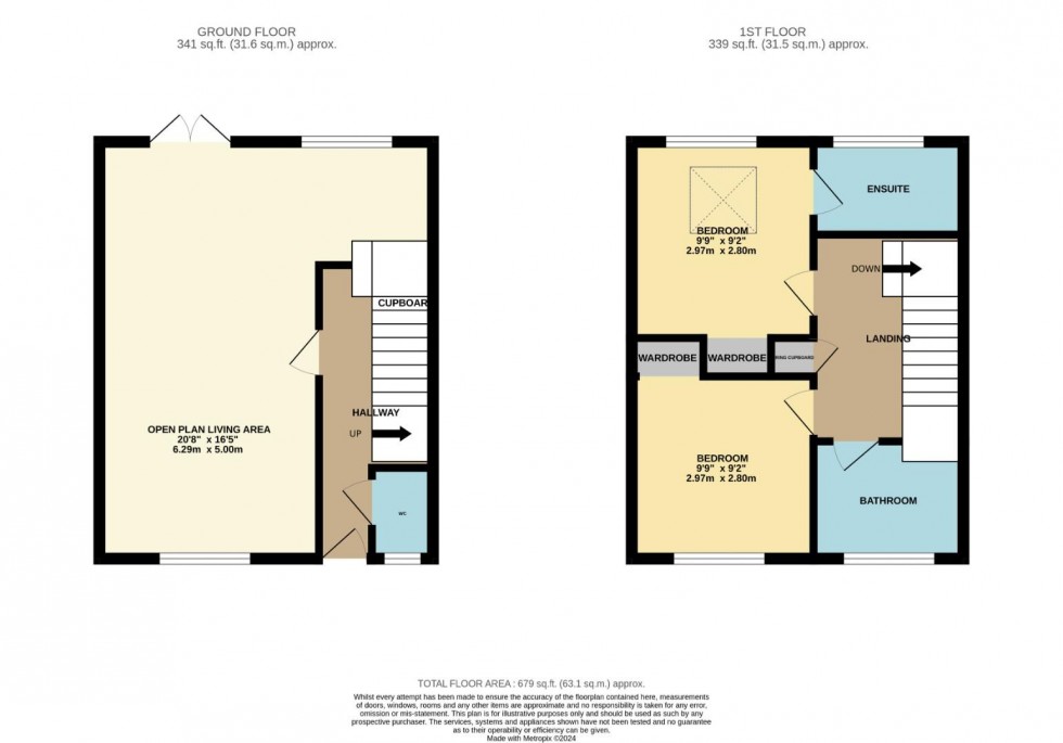 Floorplan for Bowlers Yard, Earls Barton, NORTHAMPTON