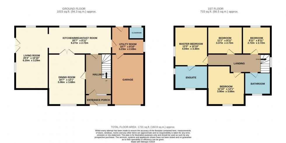 Floorplan for Churchill Road, Earls Barton, Northampton