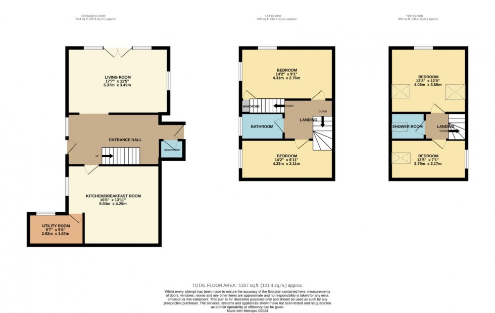 Floorplan for Park Close, Earls Barton, Northampton