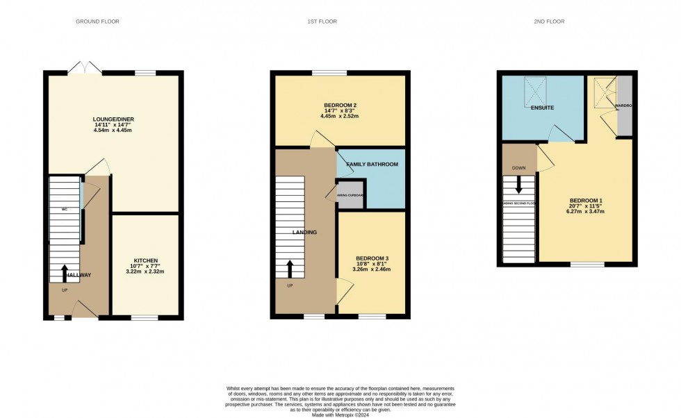 Floorplan for Badgers Lane, Mawsley, Kettering