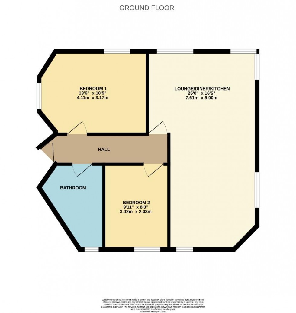 Floorplan for 7 Spencer Parade, NORTHAMPTON