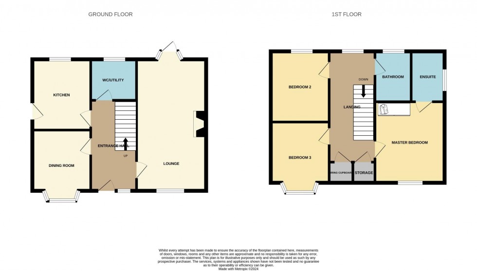 Floorplan for Woodsia Close, Boughton Vale, Rugby