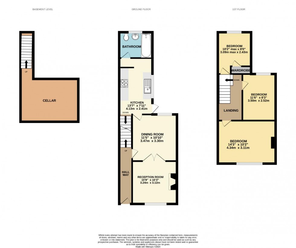 Floorplan for Artizan Road, Abington, Northampton