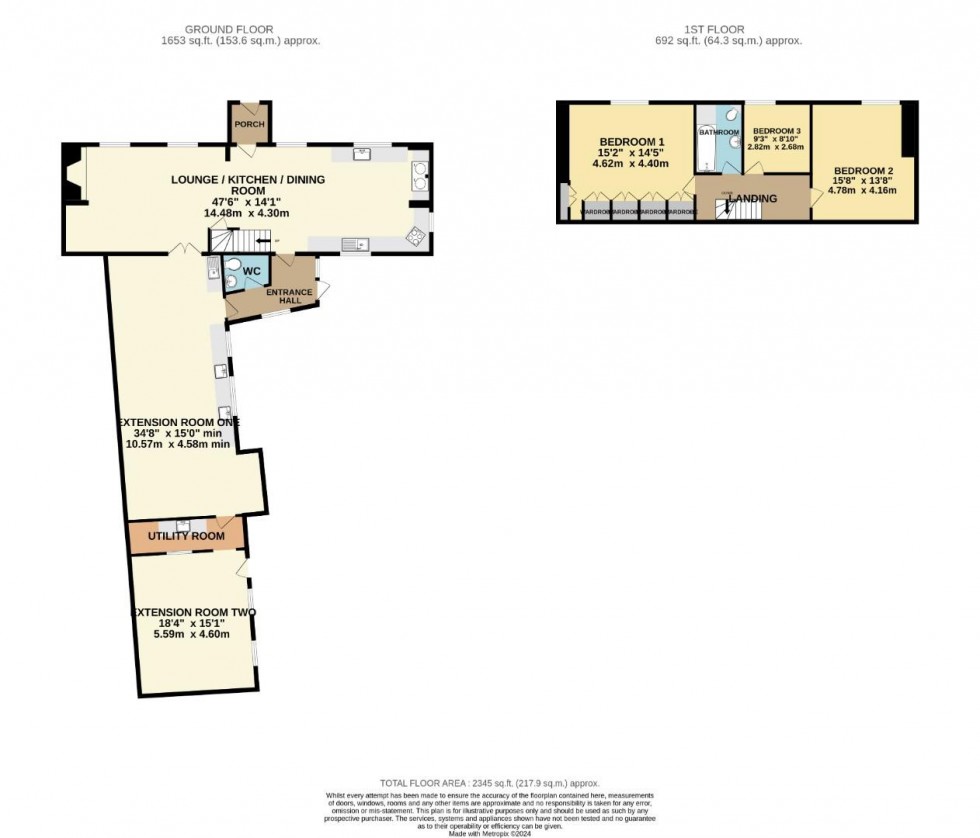 Floorplan for High Street, Harpole, Northampton