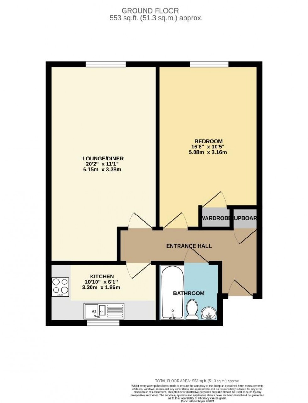 Floorplan for Blisworth Close, Northampton