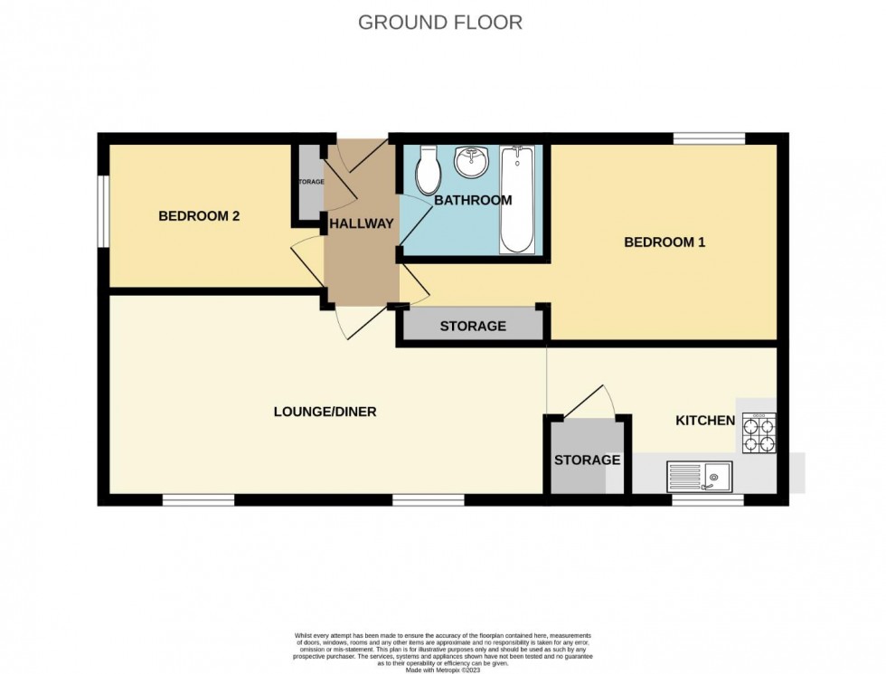 Floorplan for Follager Road, New Bilton