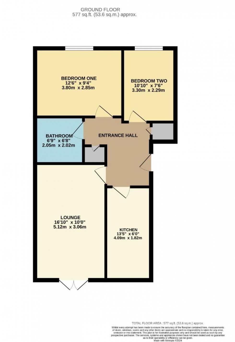 Floorplan for Balfour Close, Kingsthorpe Hollow