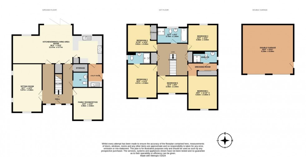 Floorplan for Forester Road, Moulton, Northampton