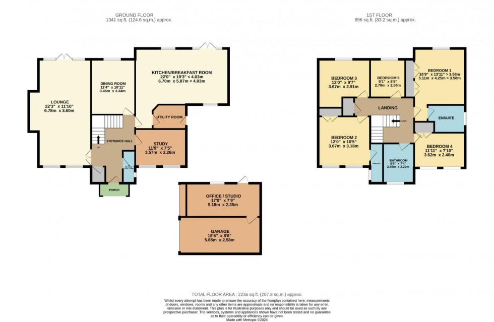 Floorplan for Samwell Way, Northampton