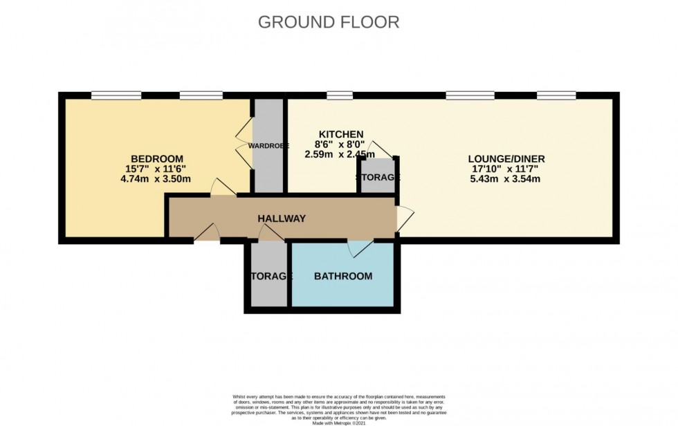 Floorplan for The Whitehouse, 69 Berrywood Drive