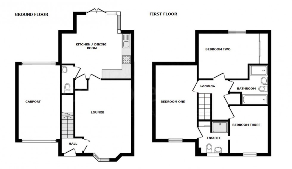 Floorplan for Handley Cross Avenue, Houlton, Rugby