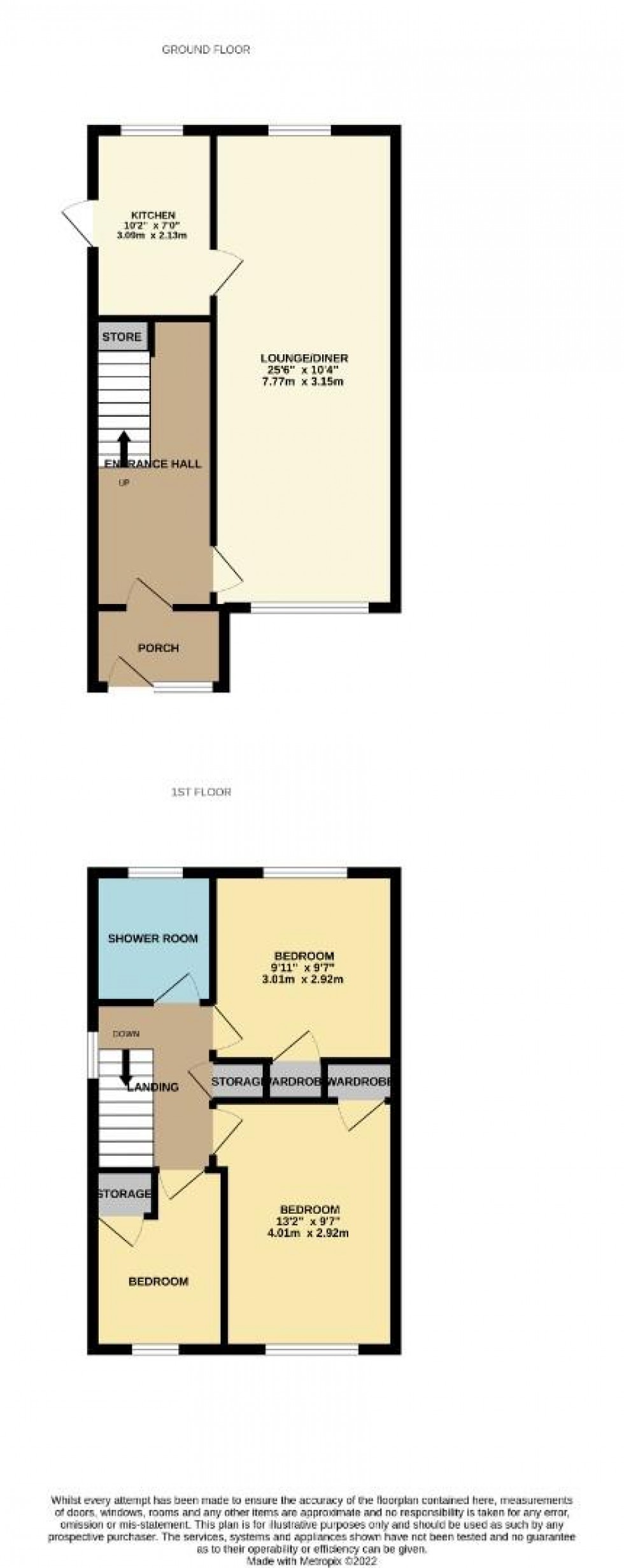 Floorplan for Swale Close, Roade, Northampton